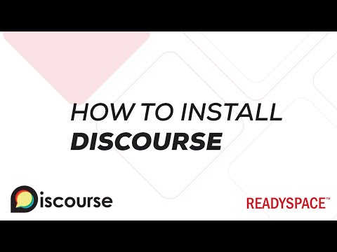 How to install Discourse Community app